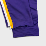 Vintage Hardwood Classics LA Lakers Track Pants Mens Medium Purple NBA Basketball