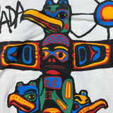 Vintage 90s Spirit of The Totem T Shirt Mens XL White Single Stitched Native Tee