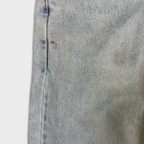 Vintage 90s Levi's 535 Jeans Mens 38x32 Blue Euro Fit Light Wash Wide Leg Baggy Pants