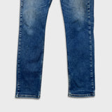 Levi's 511 Jean Mens 34x32 Blue Slim Fit Mid Rise Medium Wash Stretch Denim Pants