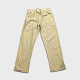 Adidas Originals Sweatpants Mens 2XL Beige Spell Out Fleece Comfort Jogger