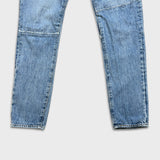 Levi's 501 T Jeans Mens 31x32 Blue Taper Fit Distressed Light Wash Denim Pants
