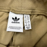 Adidas Originals Sweatpants Mens 2XL Beige Spell Out Fleece Comfort Jogger