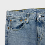 Levi's 511 Jeans Mens 31x30 Blue Slim Fit Mid Rise Light Wash Faded Denim Pants