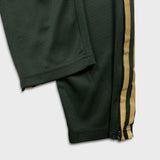 Adidas Climacool Track Pants Mens Large Green Essentials 3 Stripe Training Athletic Jogger