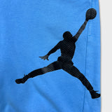 Nike Jordan Shorts Mens Large Blue Jumpman Fleece Sportswear Gym