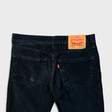 Levi's 511 Pants Mens 32x26 Black Slim Fit Stretch Corduroy Casual Trousers