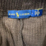 Polo Ralph Lauren Sweatpants Mens Large Brown Pony Straight Leg Corduroy Jogger