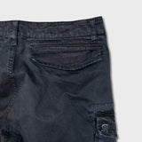 G-Star Raw Pants Mens 34x32 Black Straight Fit Casual Utility Cargo Trousers