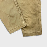 American Eagle Pants Mens 28x27 Beige Flex Slim Faded Taper Leg Trousers Cargo