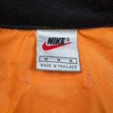 Vintage 90s Nike Vest Jacket Mens Medium Orange Sportswear Swoosh Full Zip 3M