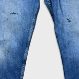 Levi's 505 Jeans Mens 34x30 Blue Regular Fit Straight Leg Medium Wash Denim Pants