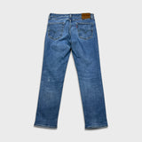 Levi's 511 Jeans Mens 33x30 Blue Slim Fit Mid Rise Medium Wash Faded Denim Pants