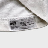 KAWS x Uniqlo Gone T Shirt Mens Small White Graphic Short Sleeve Tee