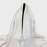 Nike Sportswear Hoodie Men Large White Center Swoosh Y2K Spell Out Hooded Sweatshirt