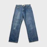 Levi's 505 Jeans Mens 34x30 Blue Regular Fit Straight Leg Light Wash Mid Rise Y2K Denim Pants