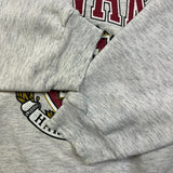 Vintage 90s Harvard University Sweatshirt Mens Large Gray Ivy League Distressed