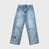 Vintage Tommy Hilfiger Jeans Mens 29x32 Blue Straight Light Wash Denim 90s Pants