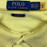 Polo Ralph Lauren Shirt Mens 2XL Yellow Pony Cotton Casual Preppy Short Sleeve