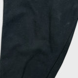 True Religion Sweatpants Mens Small Black Fleece Taper Leg Joggers