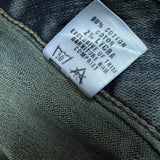 Silver Jeans Womens 32x35 Blue Flare Leg Bootcut Low Rise Dark Wash Y2K Denim Pants