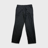 Hugo Boss Geno Dress Pants Mens 34x32 Slim Fit Charcoal Wool Blend Trouser