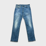 Levi's 511 Jeans Mens 33x32 Blue Slim Fit Mid Rise Light Wash Stretch Denim Pants