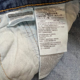 Levi's 505 Jeans Mens 38x30 Blue Regular Fit Straight Leg Medium Wash Denim Pants
