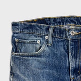 Levi's 511 Jeans Mens 32x32 Blue Slim Fit Distressed Medium Wash Faded Denim Pants