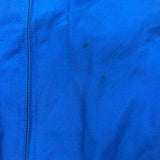 Vintage 80s Izod Lacoste Harrington Jacket Mens XL Blue Plaid Lined Light Bomber