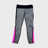 Lululemon Pace Tight Womens Size 6 Flashback Static White Black Athletic Yoga Leggings
