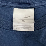 Nike Sportswear T Shirt Mens XL Blue Swoosh Casual Faded Short Sleeve Tee