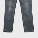 Levi's 511 Jeans Mens 32x30 Gray Slim Fit Stone Wash Stretch Mid Rise Denim Pants