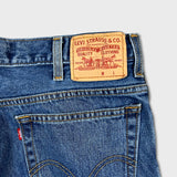 Levi's 505 Slim Fit Jeans Mens 36x30 Blue Straight Medium Wash Denim Pants