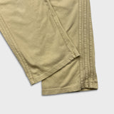 Adidas Originals Sweatpants Mens 2XL Beige Spell Out Fleece Comfort Jogger