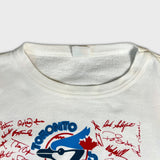 Vintage 1993 Toronto Blue Jays Sweatshirt Mens XL White World Series Champions MLB Baseball