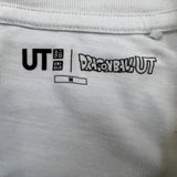 Uniqlo Dragon Ball Z T Shirt Mens Medium White Red Ribbon Androids Anime Tee