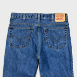Levi's 505 Slim Fit Jeans Mens 36x30 Blue Straight Medium Wash Denim Pants