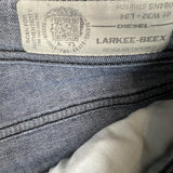 Diesel Jeans Mens 32x34 Blue Larkee Beex Regular Tapered Light Wash Denim Pants