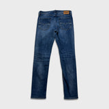 Diesel Jeans Mens 32x34 Blue Larkee Beex Regular Tapered Light Wash Denim Pants