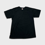 Supreme x Hanes Blank T Shirt Mens Large Black Classic Short Sleeve Tee