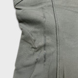Lululemon It’s Rulu Run Cropped Half Zip Womens Size 6 Green Thumbholes Jacket