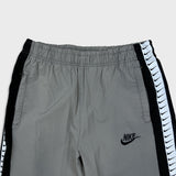 Nike Sportswear Track Pants Mens 2XL Gray Swoosh Side Tape Standard Fit Athletic