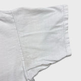 HUF Box Logo T Shirt Mens XL White Distressed Short Sleeve Graphic Skate Tee