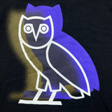 October's Very Own T Shirt Mens Medium Black OVO Owl Short Sleeve Graphic Tee