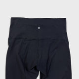 Lululemon Wunder Under Crop Womens Size 10 Black Yoga Athletic Leggings