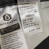 Levi's 511 Jeans Mens 33x32 Gray Slim Fit Dark Wash Stretch Mid Rise Denim Pants