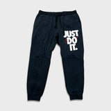 Nike Sportswear Sweatpants Mens XL Black Swoosh Just Do It Gym Jogger
