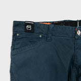 G-Star Raw Bronson Slim Chino Pants Mens 36x29 Blue Casual Cargo Utility Trousers