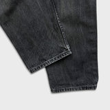 Vintage Levi's 550 Jeans Mens 34x30 Black USA Relaxed Fit Tapered Leg 90s Denim Pants